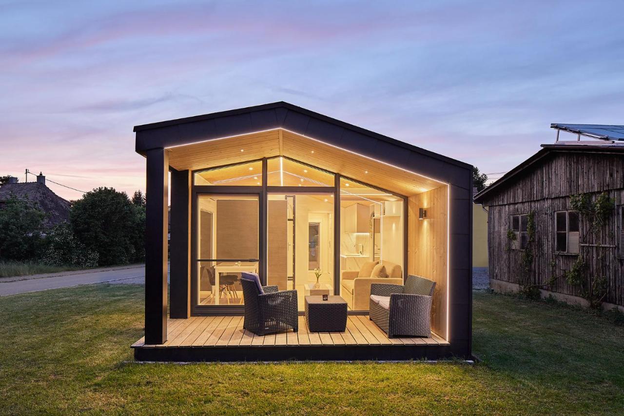 Modernes Tiny House -Neu 2021- Villa Uigendorf Eksteriør bilde