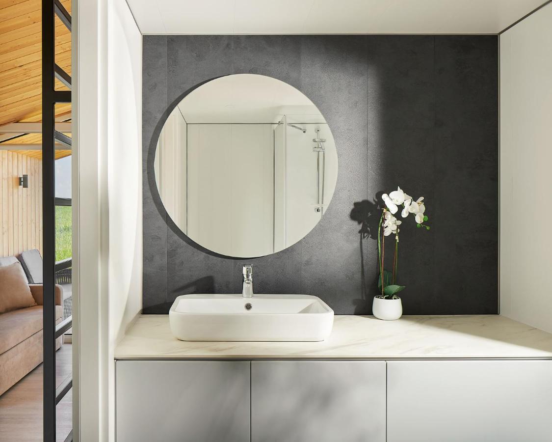 Modernes Tiny House -Neu 2021- Villa Uigendorf Eksteriør bilde